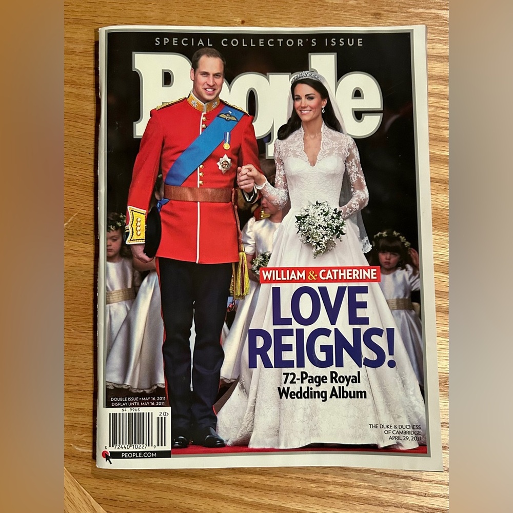 People Magazine Special Collector's Issue- William & Catherine Royal Wedding
